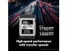 Lexar 256GB Professional CFexpress Type B Silver Series Memory Card, for Photographers, Videographers, Up to 1750/1300 MB/s, 8K Video (LCXEXSL256G-RNENG) Lexar 256GB Professional CFexpress Type B Silver Series Memory Card, for Photographers, Videographers, Up to 1750/1300 MB/s, 8K Video (LCXEXSL256G-RNENG)